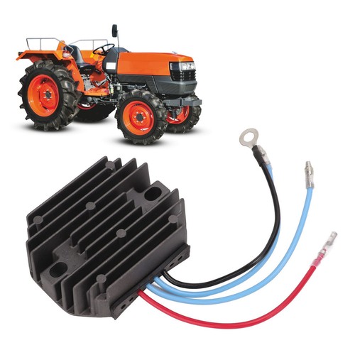Tractor Voltage Rectifier Voltage Regulator Good Heat Dissipation 66611‑55250 - Picture 8 of 22