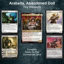 Arabella Abandoned Doll Boros Go Wide Magic Gathering Commander MTG Deck EDH