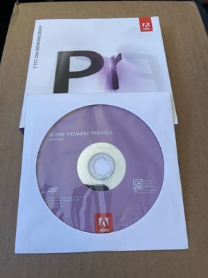Adobe Premiere Pro CS5.5 for PC, Mac for sale online | eBay