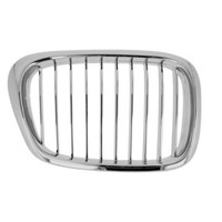 KüHlergrill KüHlergitter Chrom Passend FüR BMW 5Er E39 Touring
