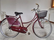 Bici Atala unisex colore amaranto