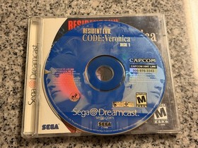 Resident Evil: Code Veronica (Sega Dreamcast - DC) - With Case & Manual - Tested