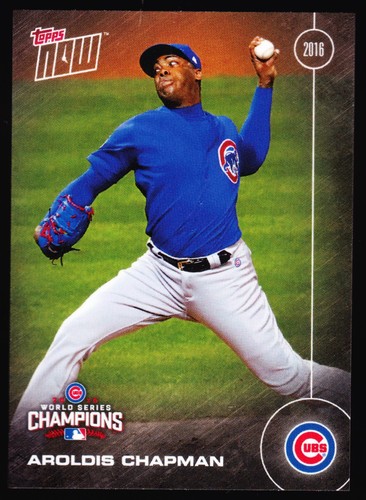 2016 Topps Now WS-15 Aroldis Chapman