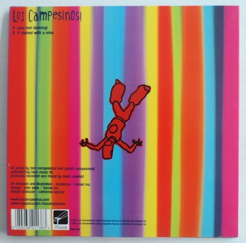 LOS CAMPESINOS! - YOU! ME! DANCING! 7" RED VINYL + POSTCARDS 2007 *VG+/VG* - Picture 2 of 7