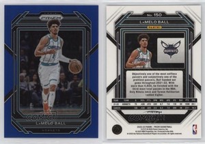 2022-23 Panini Prizm Blue Prizm /199 LaMelo Ball #150