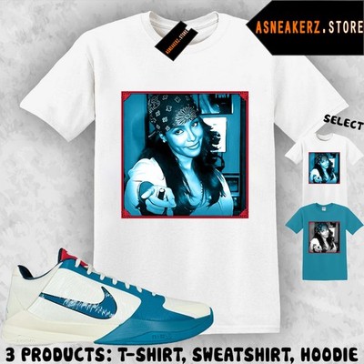 Shirt Matching Caitlin Clark KB 5 Coconut Milk Match Sneaker IMO Aaliyah T-Shirt