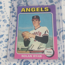 Topps 1975 Topps Nolan Ryan #500 Base Set California Angels MLB Card