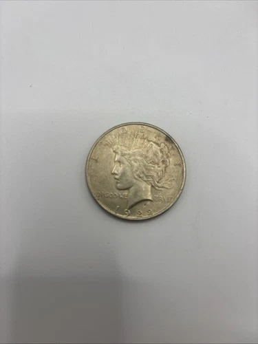 1922 Morgan Eagle Peace Silver Dollar Good