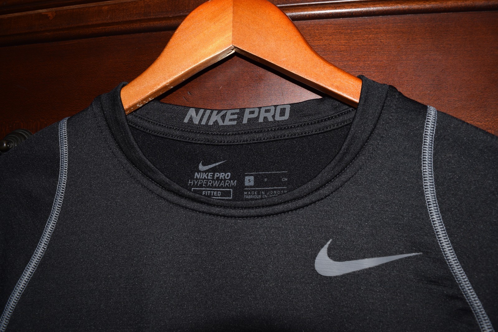 Men's Nike Pro Hyperwarm Pullover Base Layer Athl… - image 3