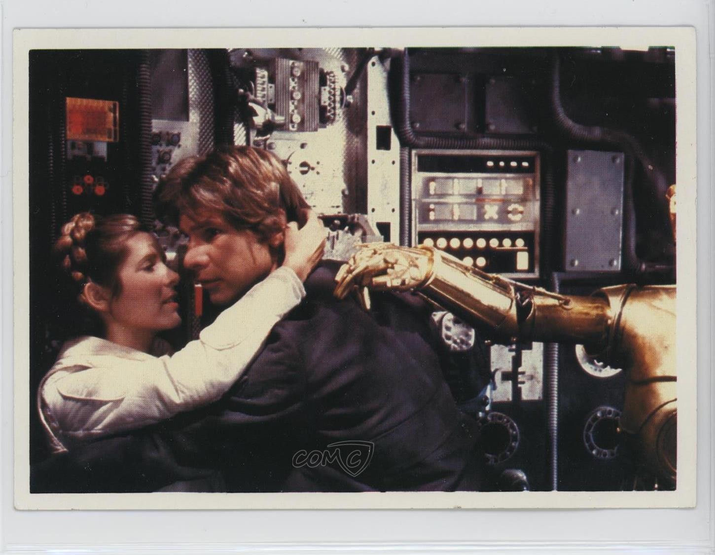 1980 Topps Star Wars: The Empire Strikes Back Princess Leia Han Solo #4