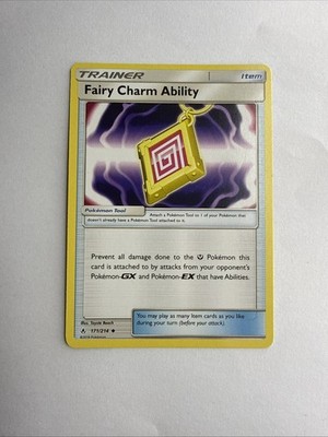 Versand am selben Tag Pokemon Fairy Charm Fähigkeit 171/214 Uncommon Mint Unbroken Bonds