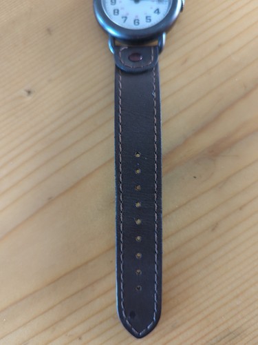 Vtg 1990s Victorinox Swiss Army Cavalry Watch Military Gunmetal Date 37mm 10 ATM - Picture 4 of 11