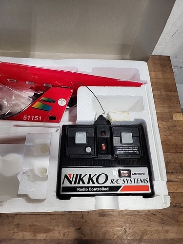 Vintage Nikko Radio Control Cessna Air Plane Never Used Needs Battery - Picture 4 of 5