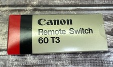 Vtg Genuine Canon Remote Switch 60 T3 New Open Box New Old Stock