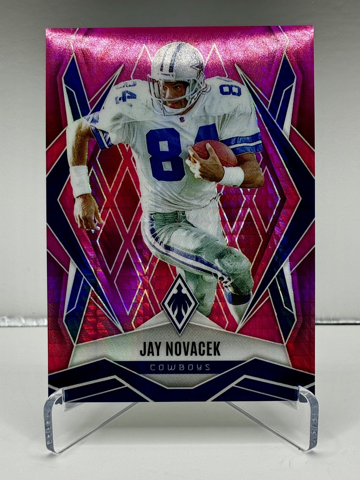 2025 Panini Phoenix #124 Jay Novacek Pink Hyper Prizm #/299 🔥🔥🔥