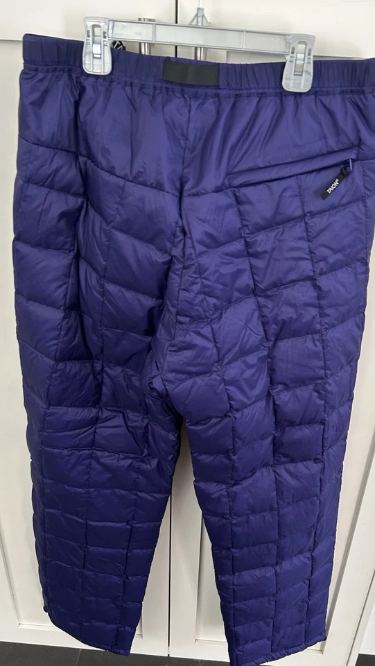 Pantalón de plumón grande Gramicci Night púrpura UL empacable talla L venta al por menor $300 ultraligero Foto 2 de 4