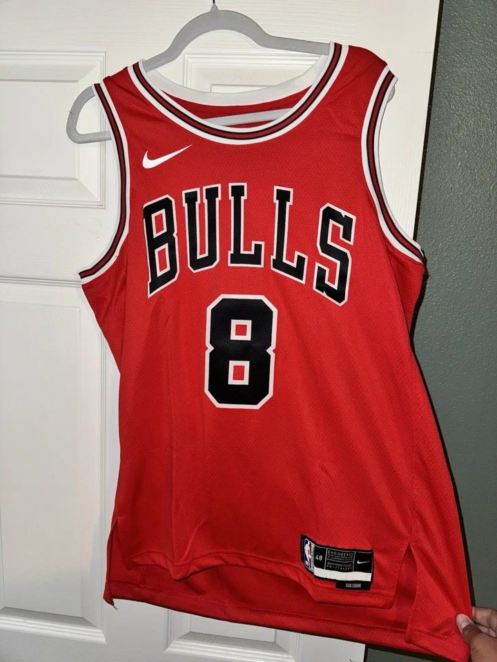 Camiseta deportiva Nike Chicago Bulls Zach Lavine Icon Edition Swingman talla L DN2000-657 Foto 2 de 4
