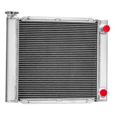 Universal Aluminum Radiator 2 Row Core Double Pass SBC 350 Crossflow 22x19