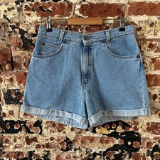 Vintage Levi's Cut Off Denim Blue Jean Shorts Womens 16.5 - 31x3.5"