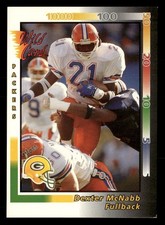 Dexter McNabb 1992 Wild Card Rookie Card #57 Florida Gators (Dinged Corner). rookie card picture