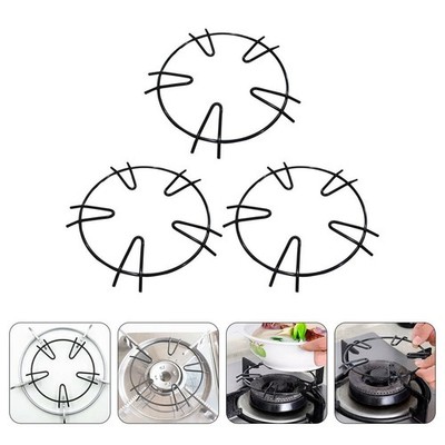 3pcs Herd Iron Support Racks Home Gas Cooker Brackets Küchenzubehör