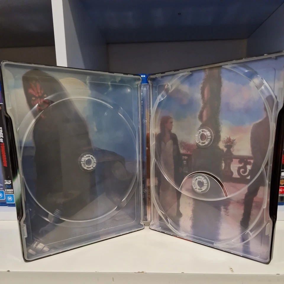 Star Wars : Prequel Trilogy Blu-ray Ltd Edition Steelbook Pre-owned Acceptable - image 3 of 4