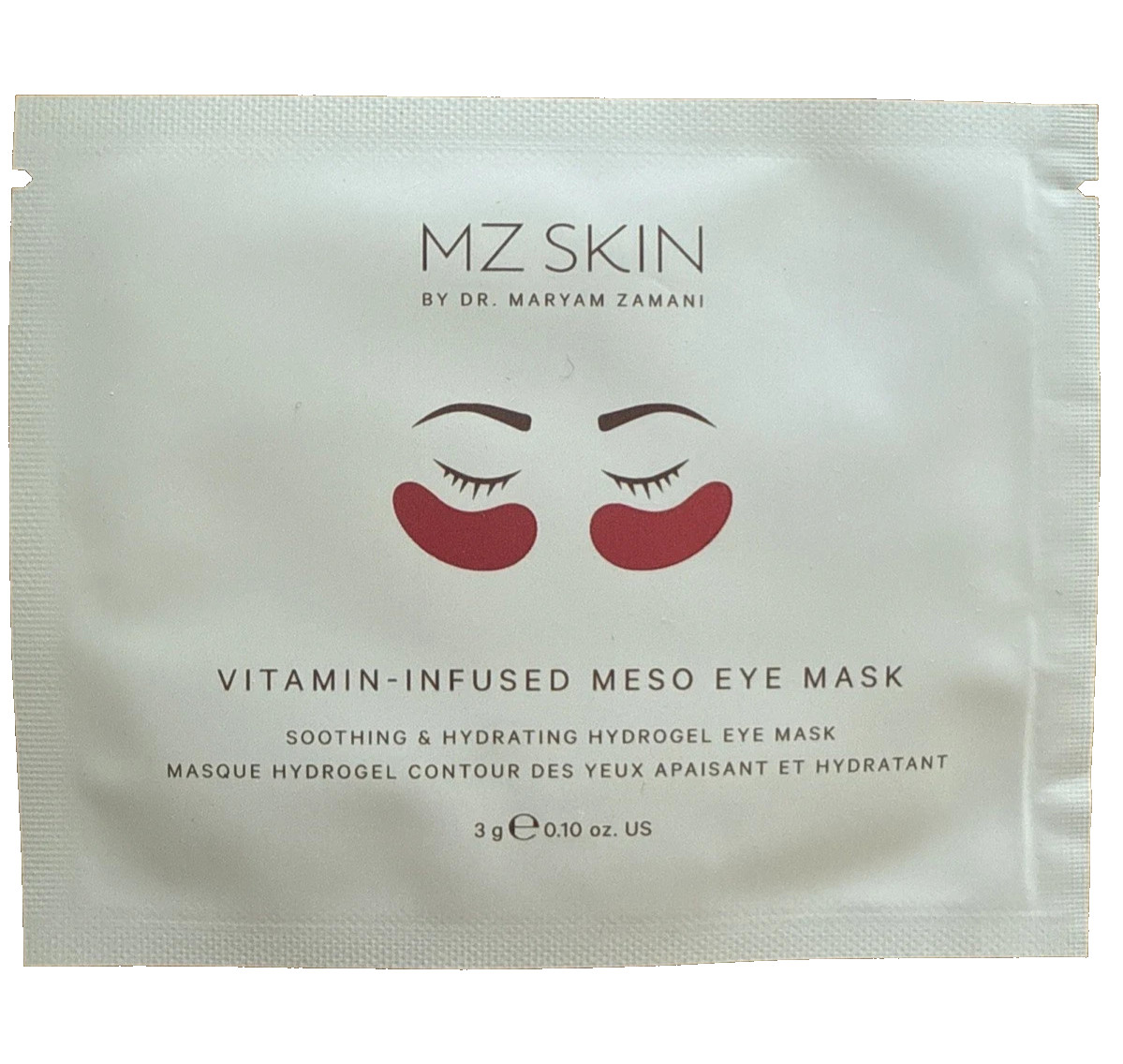 MZ Skin Vitamin Infused Meso Eye Mask Soothing & Hydrating New RRP £22.00