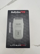BaByliss Pro Limited Edition LithiumFX Cord/Cordless Double Foil Shaver Gray