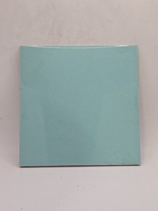 1pc Light Blue Or Teal Swimming Pool Ceramic Tile Frost Free 6"x6" 