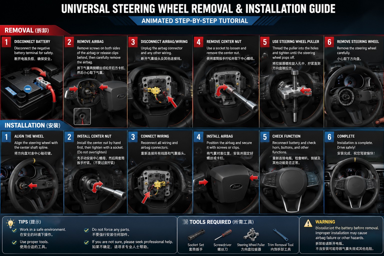 Maserati Levante 2018-2024 Steering wheel