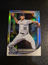 2025 Bowman Chrome - Chase Dollander #62 Sp Rookie Red Rc Variation (RC)