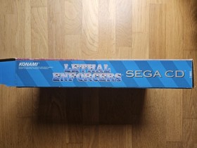 SEGA MEGA CD LETHAL ENFORCERS NTSC USA USED VERY GOOD CONDITION CIB REG CARD