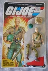 1983 G I Joe 1st Sgt. Duke Mail Away Figure (Parts) W/ Uncut Peach File Card! @@