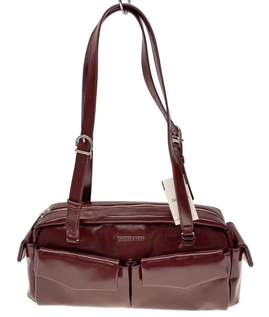 CHARLES & KEITH Zip Leather Exterior Bags & Handbags for Women | eBay
