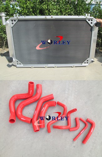 Radiator+Black Hose for Nissan Patrol GQ Safari 2.8 4.2L Diesel Y60 TD42 MT - Picture 3 of 9