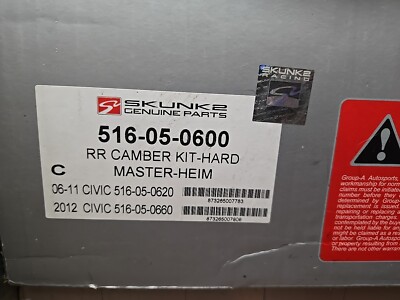 Skunk2 Pro Series Plus Front Camber Kit Adjustable 92-95 Civic / 94-01 Integra