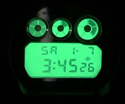 RARE Casio G-Shock Mens Watch DW-6900SB-2 1289 Navy Blue Neon