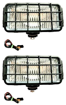 2x Rund Nebelscheinwerfer H3 Halogen 12V 24V Nebellicht Zusatzscheinwer E20 IP54