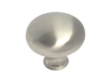 Lot 1-100 Satin Nickel kitchen cabinet drawer Round knobs 11/4" brushed nickel