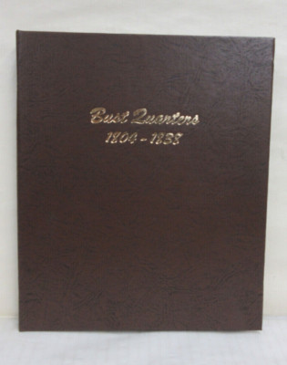 Dansco Coin Album #6141 Draped & Capped Bust Quarters 1804-1838 4-Page Album