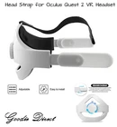 Replacement Head Strap Compatible for Oculus Quest 2 VR Headset Adjustable Redu.
