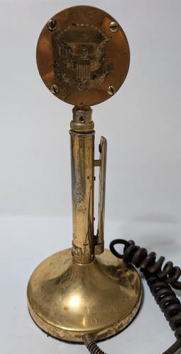 Golden Eagle Astatic Model D-104 Transistorized Desk Stand Microphone