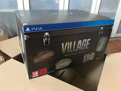 Resident Evil Village 8 Collectors Edition sealed PS4 in hands ready to ship