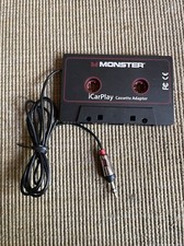 Monster Aux Cord Cassette Adapter 800 - iCarPlay for Car Tape Deck, Auxiliary
