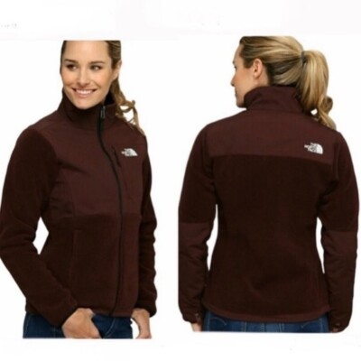 PJS Denali ブラウンジャケット X-Small The North Face Brown Denali Fleece Zip Up Jacket Size WOMAN'S Size