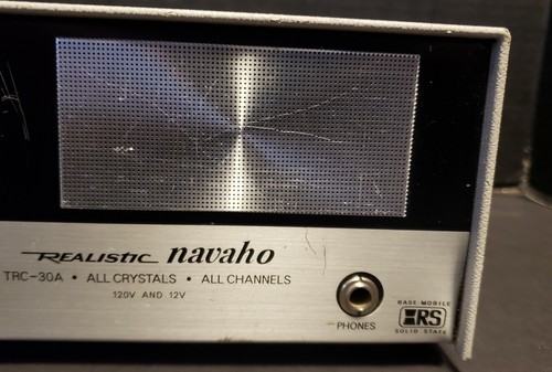 Vintage Realistic Navaho TRC-30A RadioShack Tandy CB Radio - Picture 2 of 9