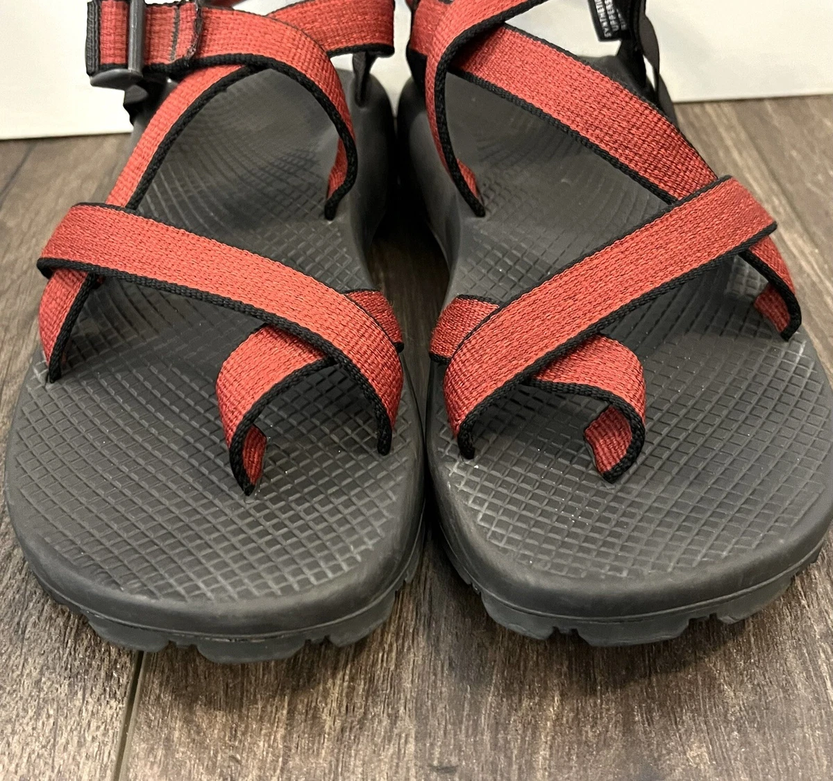 Womens red shop sandals size 11