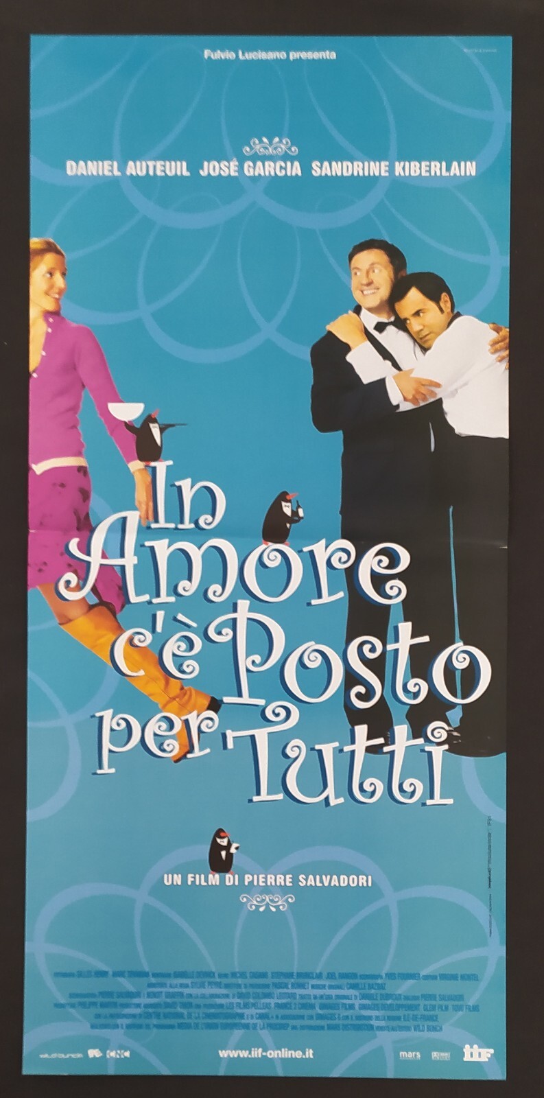 Locandina originale film C'è posto per tutti (1990) - Regia di Giancarlo Planta