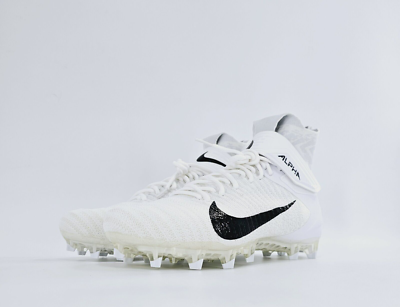 NIKE ALPHA MENACE ELITE 2 FLYKNIT FOOTBALL WHITE MEN\'S SIZE 11 NEW NIKE ALPHA MENACE ELITE 2 FLYKNIT FOOTBALL WHITE MEN main image 2