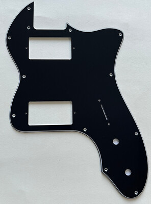 3 Ply Black Pickguard Fit Fender '72 Thinline Telecaster PAF Guitar Parts